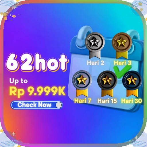 Cara Pasang 62hot di HP Android dengan Benar APK Resmi — ikon aplikasi